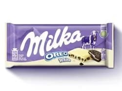 chocolate milka oreo branco 100g