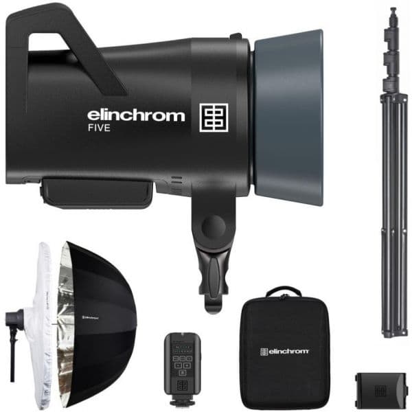 Elinchrom Kit Flash Five Retrato Outdoor 500Ws