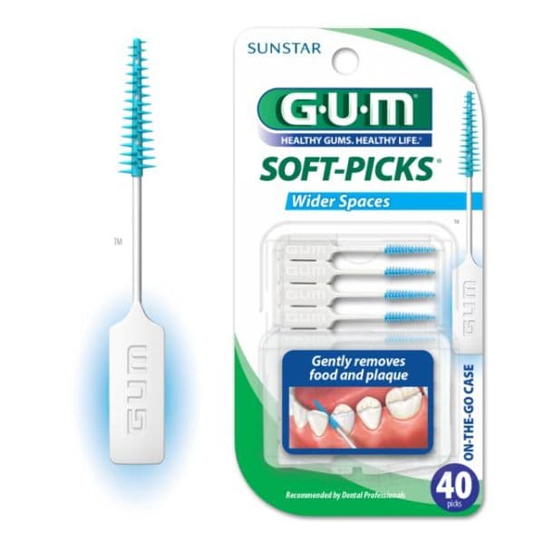 G.U.M Soft Picks Large 634 40 Unidades