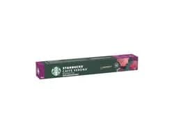 cápsulas starbucks compatível nespresso caffè verona 10 unidades