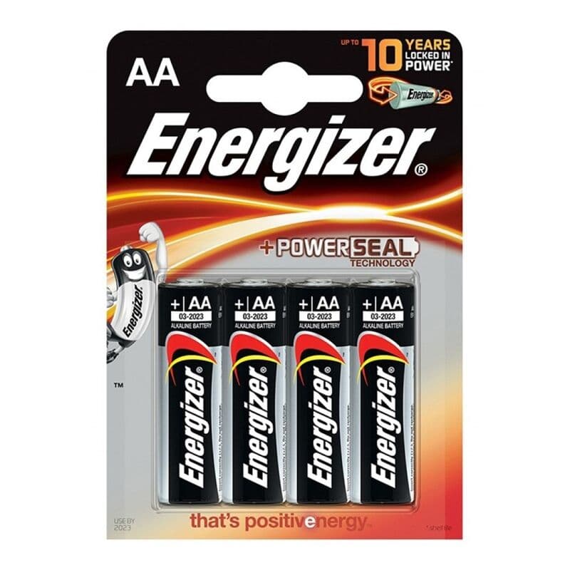 Energizer Pack 4 Pilhas Alkaline Power Pack 4 Un.