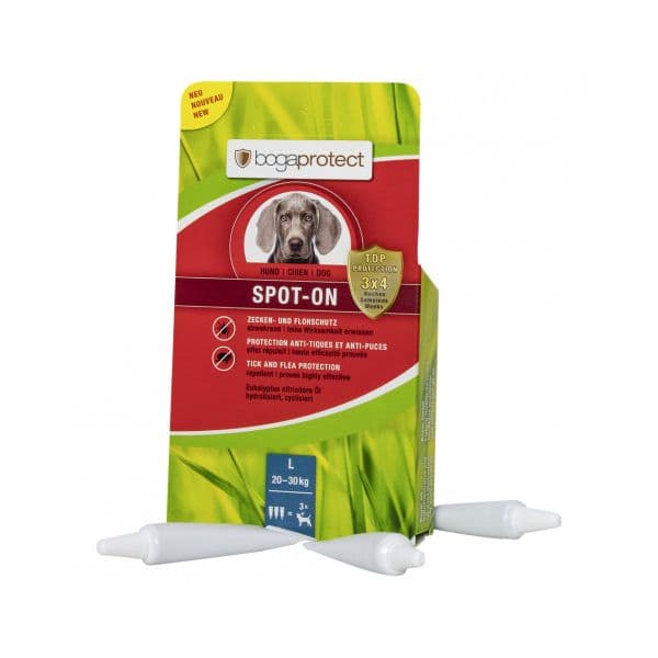 Bogar Bogacare Pipetas Repelentes Cão L (20-30kg) 3x3.2ml