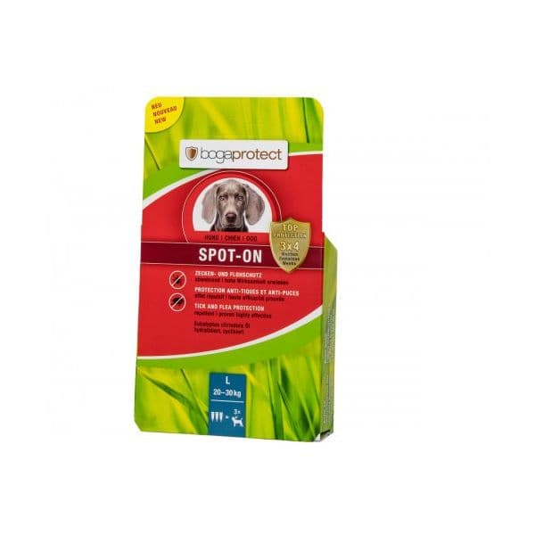 Bogar Bogacare Bogaprotect Spot On Cães L 3 Pipetas