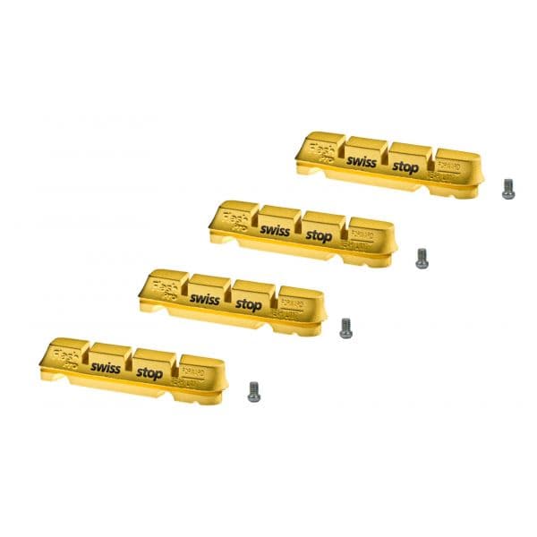 Swissstop+ Calços Travão Rat King 4x Yellow