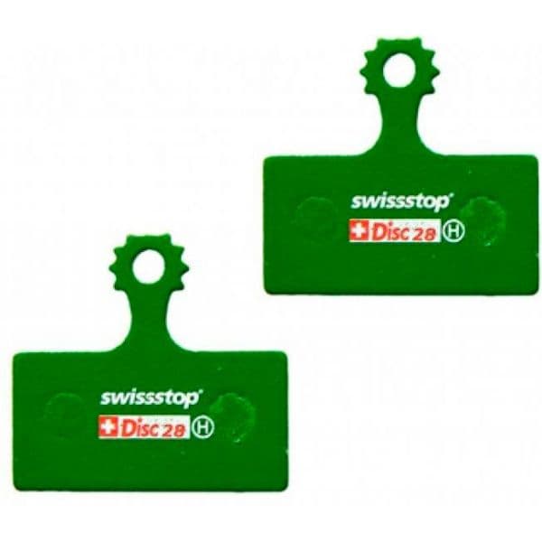 Swissstop+ Calços Travão Disco 28 Organic Shimano/FSA/REVER 2x