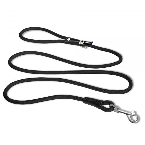 Curli Trela Comfort Preta Cães Preto 180 cm/8 mm