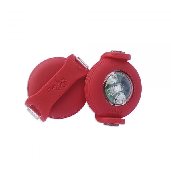 Curli Luz de Segurança Luumi led Vermelho Cães Vermelho