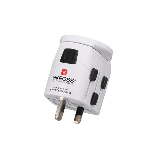 Skross ADAPTADOR DE VIAGEM UNIVERSAL COM FICHAS TERRA + . - SKR1302550