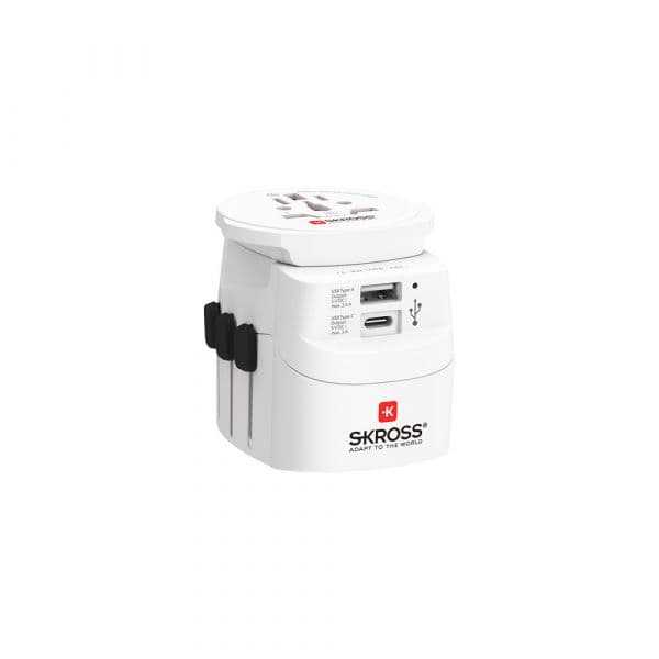 Skross Kit 2 Multi Adaptadores de Viagem 1302472 - 40902