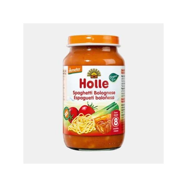 Holle Puré de Esparguete Bolonhesa Biológico 190g