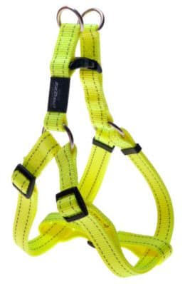 Rogz Peitoral Step-in Classic Utility Reflective, Amarelo