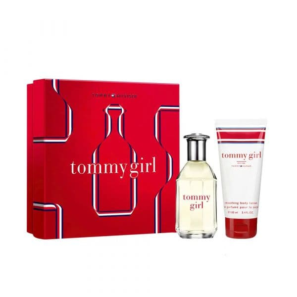 Tommy Hilfiger Girl Woman Eau de Toilette 100ml + Loção Corporal 100ml Coffret
