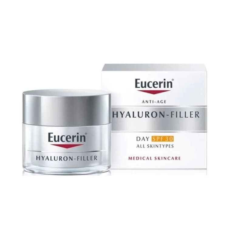 Eucerin Hyaluron-Filler Creme de Dia Todos os Tipos de Pele SPF30 50ml