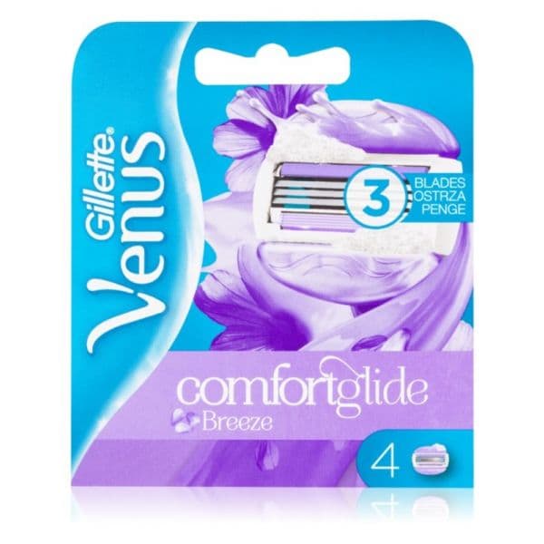 Gillette Venus Breeze Recarga de Lâminas 4 Unidades