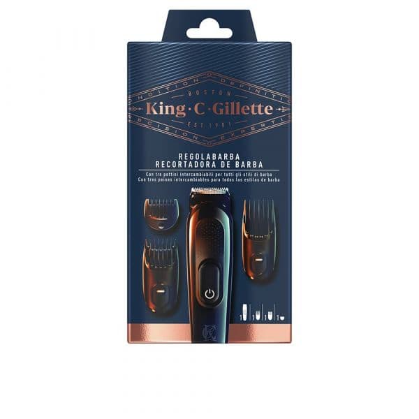 Gillette Fusion King Beard Trimmer + 3 Recargas