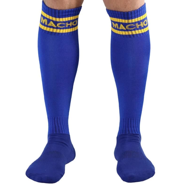 Macho Underwear Macho Calcetines Largos Azul
