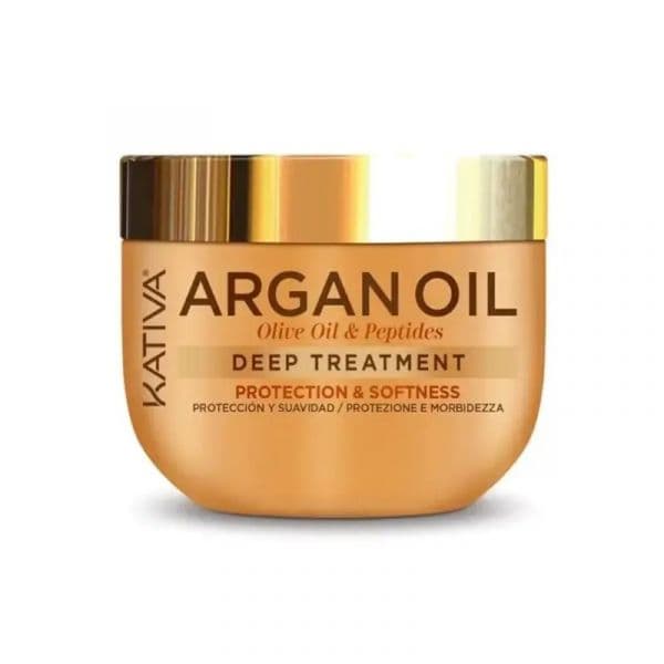 Kativa Argan Oil Máscara Reparação Intensiva Cabelo Seco a Muito Seco 300ml