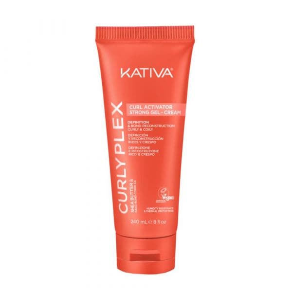 Kativa Curly Plex Ativador Gel-Creme Cabelo Encaracolado 240ml