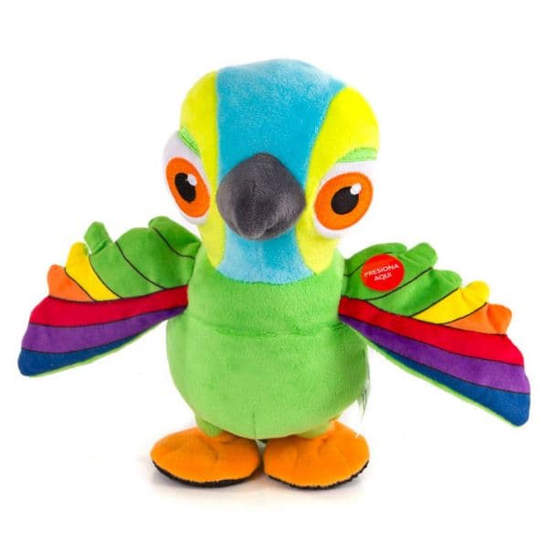 Bandai Peluche Interactivo Lorito Pepe La Granja de Zenon