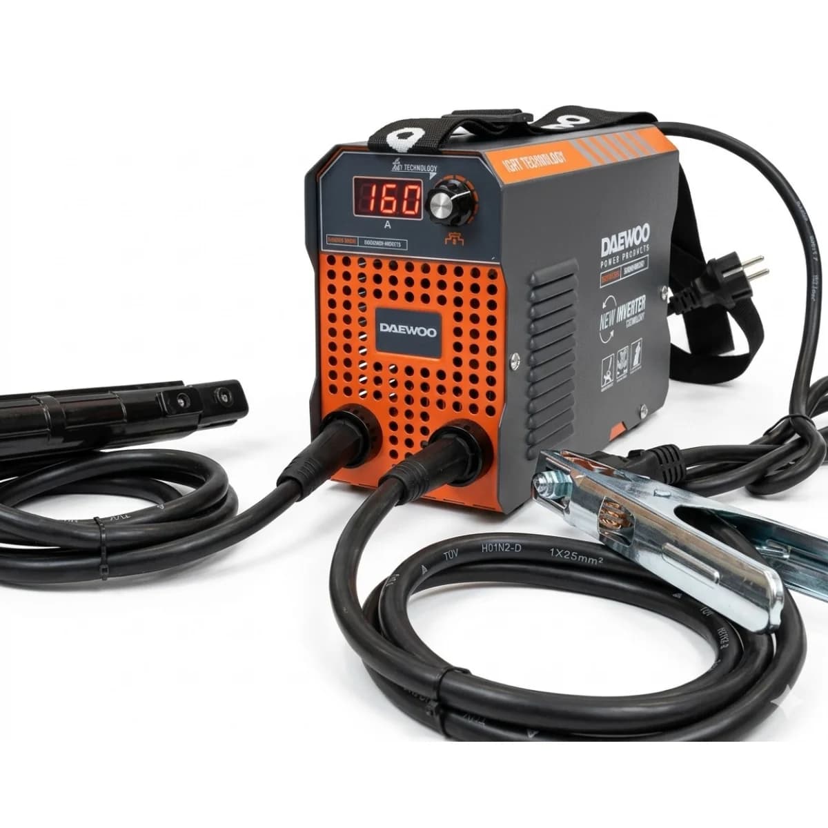 Máquina soldadura 220A inverter refª DAMINI-220IT Daewoo - DAMINI-220IT - Ferramentaspro.pt