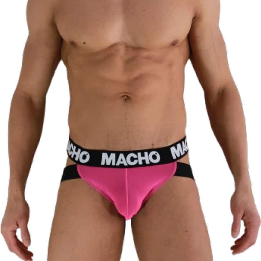 MACHO MX28FR JOCK Rosa Neon S Homem
