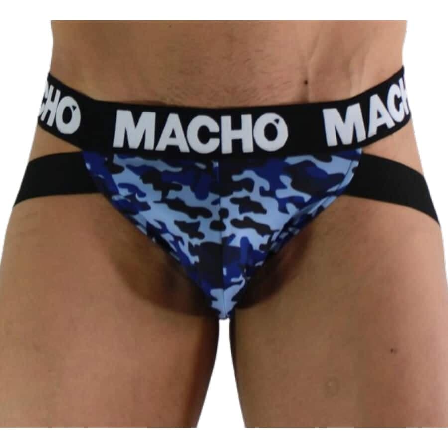 Macho MX28MA Jock Militar Azul Xl 121x30x192