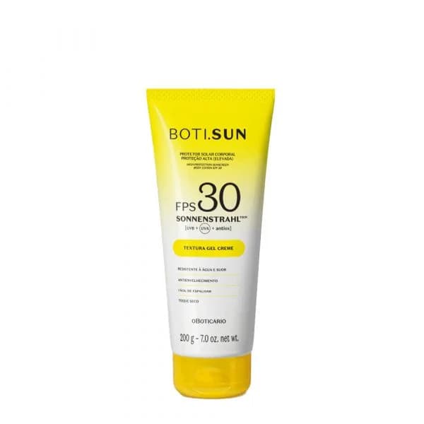 Protetor Solar Boticário Boti.Sun Corporal FPS30 200g