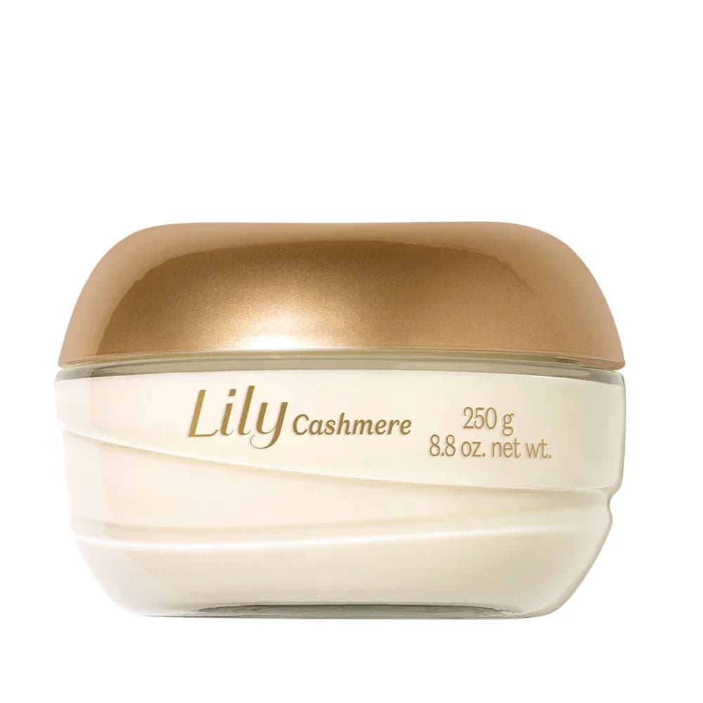Creme Hidratante Acetinado Lily Cashmere, 250g