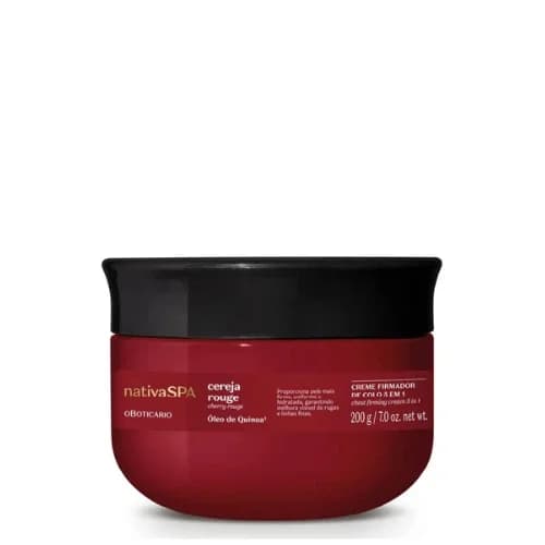 O Boticário Loção Corporal Aveludada Nativa Spa Cereja Rouge 400ml