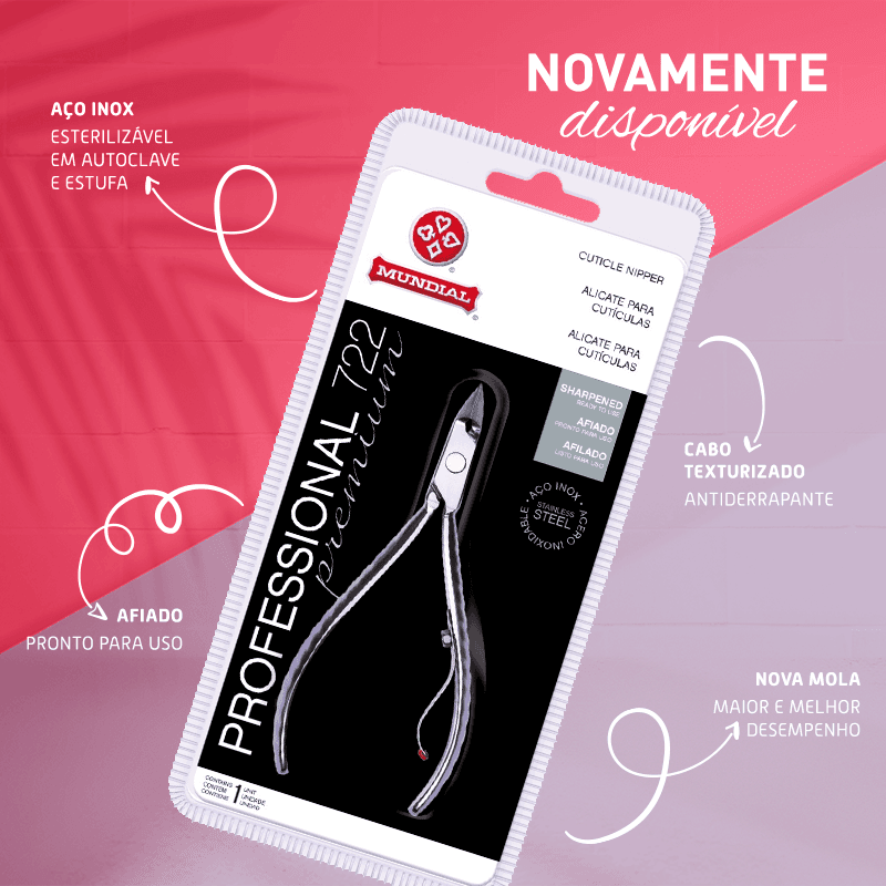 Mundial Alicate Cuticulas 722