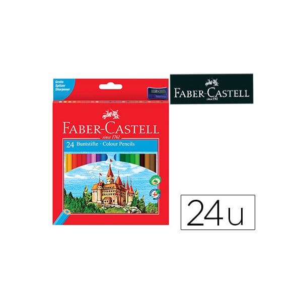 Faber-Castell Lápis de Cor Ecolápis 24 un. - 120124