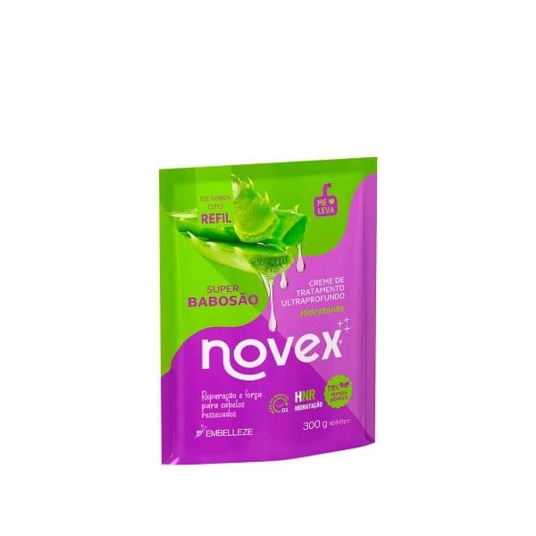 Novex Super Babosão Aloe Vera Creme de Tratamento Recarga 300g