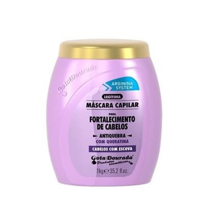 Gota Dourada Máscara Fortalecimento 1kg