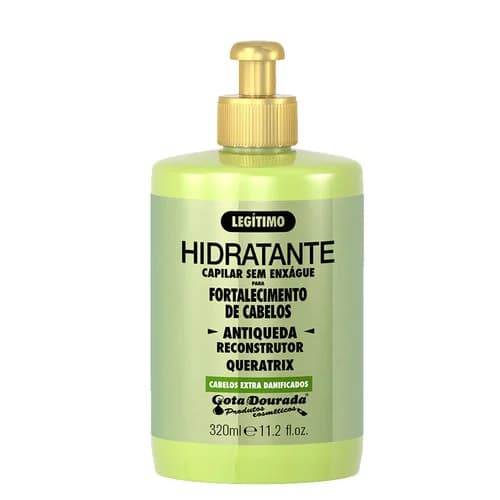 Gota Dourada Creme Pentear Fortalecimento Queratrix 320ml