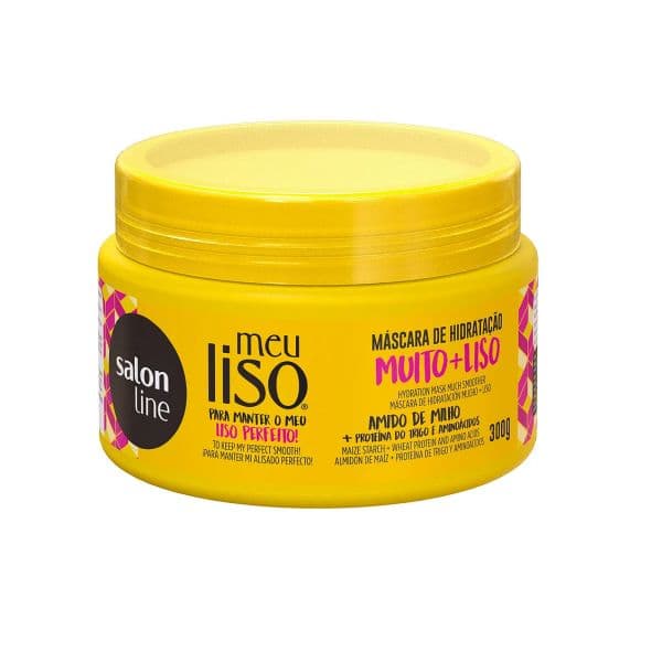 Salon Line Meu Liso Máscara Muito + Liso 300ml