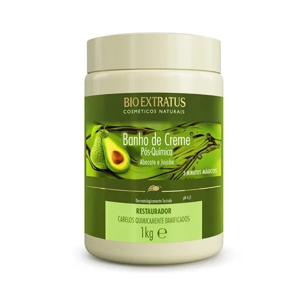 BioExtratus Banho de Creme Pós Quimica 1kg