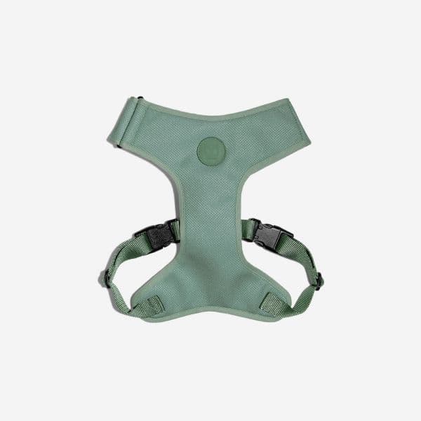 Zee.Dog Peitoral Air Mesh Army Verde XS