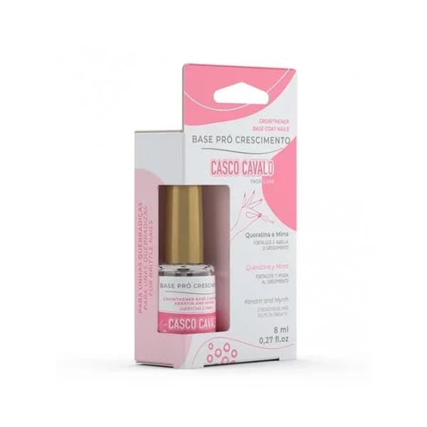 Casco Cavalo Base Pró-Crescimento com Queratina e Mirra 8ml