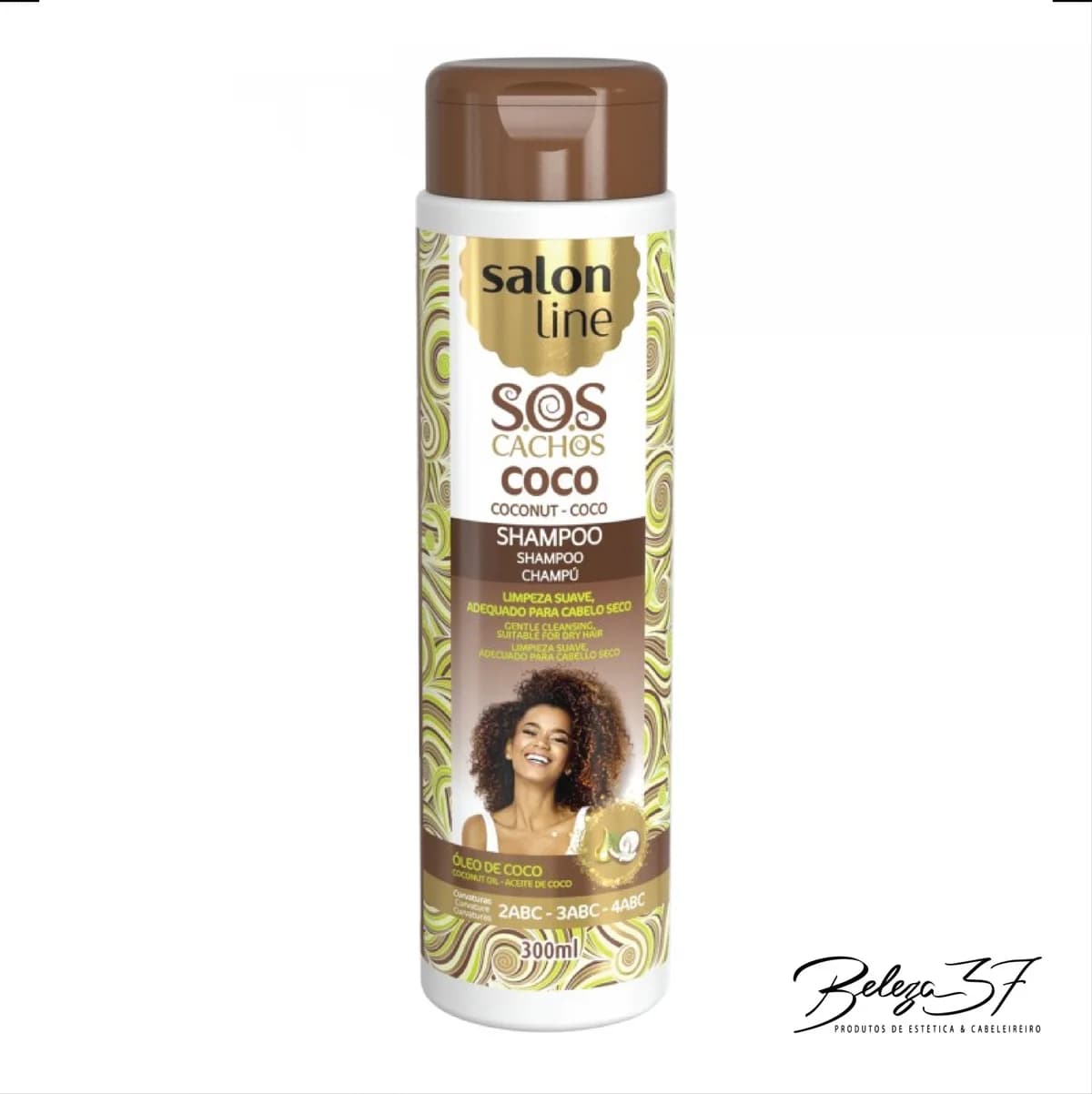Salon Line SOS Cachos - Shampoo Côco 300ml