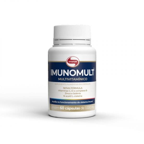 Vitafor Imunomult Multivitamínico 60 Cápsulas