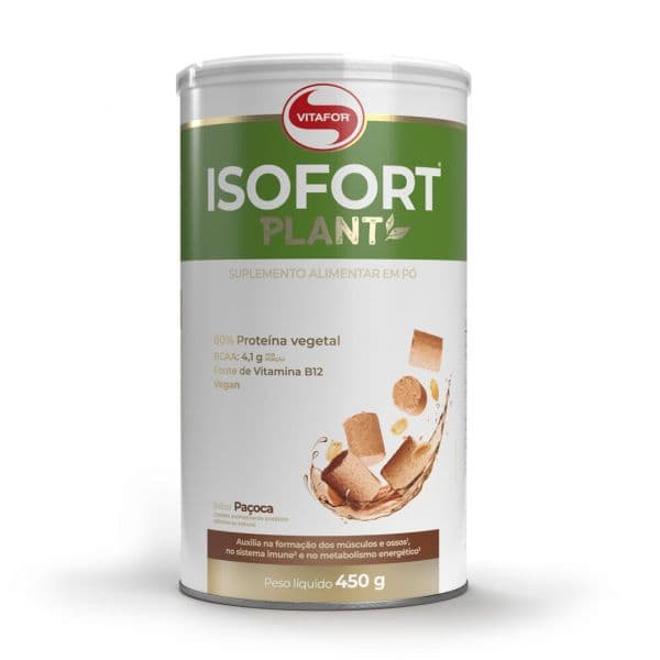 Vitafor Isofort Plant 450g Amendoim Moído