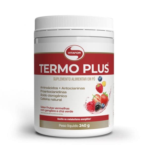 Vitafor Termo Plus 240g Sabor Frutos Vermelhos