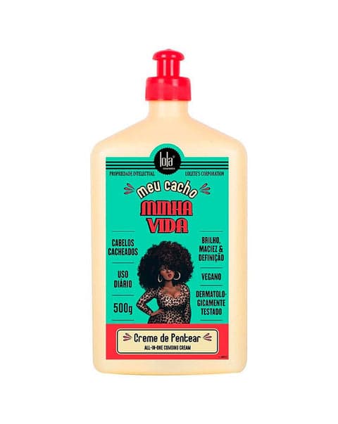 Lola Cosmetics Meu Cacho Minha Vida Creme de Pentear Cabelos Encaracolados 500g