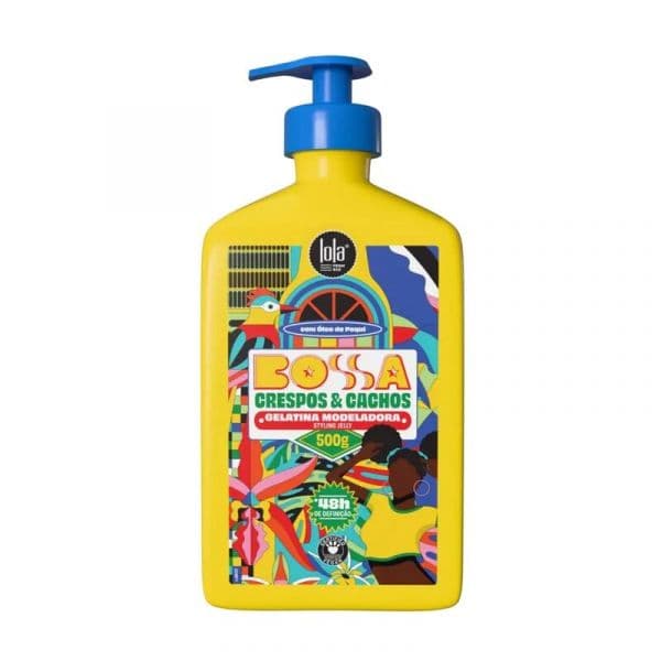 Lola Cosmetics Bossa Gelatina Modeladora Cabelos Cacheados 500g