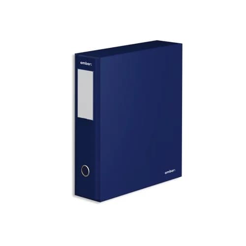 Ambar Pasta de Arquivo + Cx com calha 28.7 x 8 x 32 cm Azul 1 Unidade