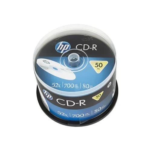 HP CD-R 700MB 52X Spindle 50 Printable