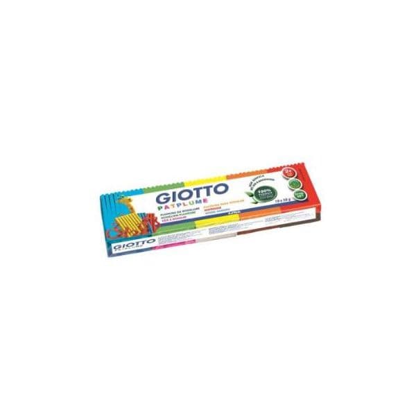 Giotto Plasticina Patplume Conjunto Sortido 10x50gr
