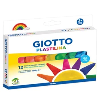 Giotto Plasticina 12 Cores 12x15g