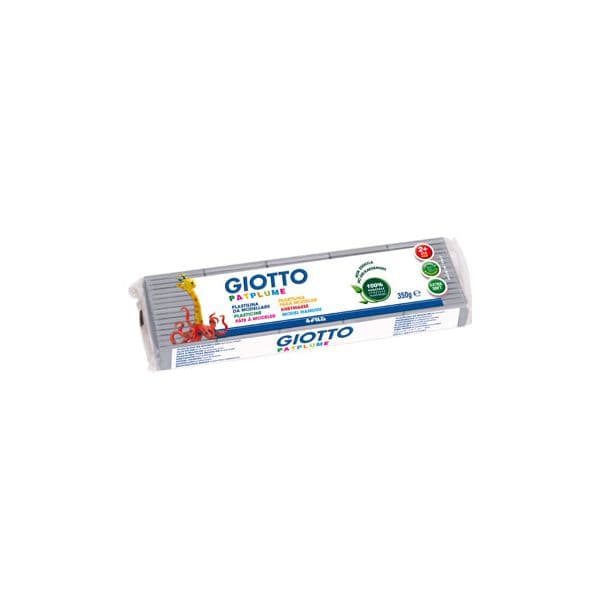 Giotto Plasticina Patplume 350gr Cinza