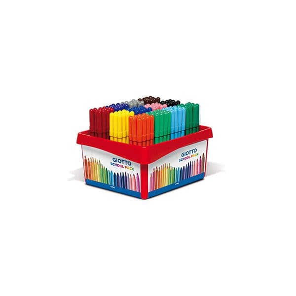 Giotto Pack 144 Marcadores Turbo Color School Pack - 130523800